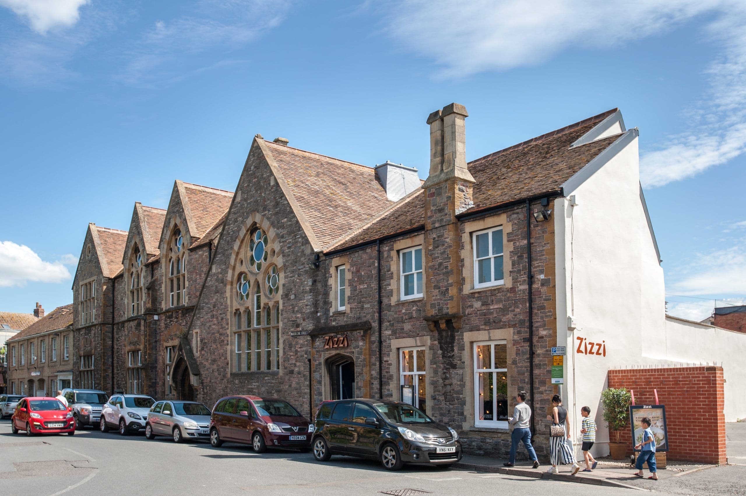 Exterior view of Zizzi Taunton.