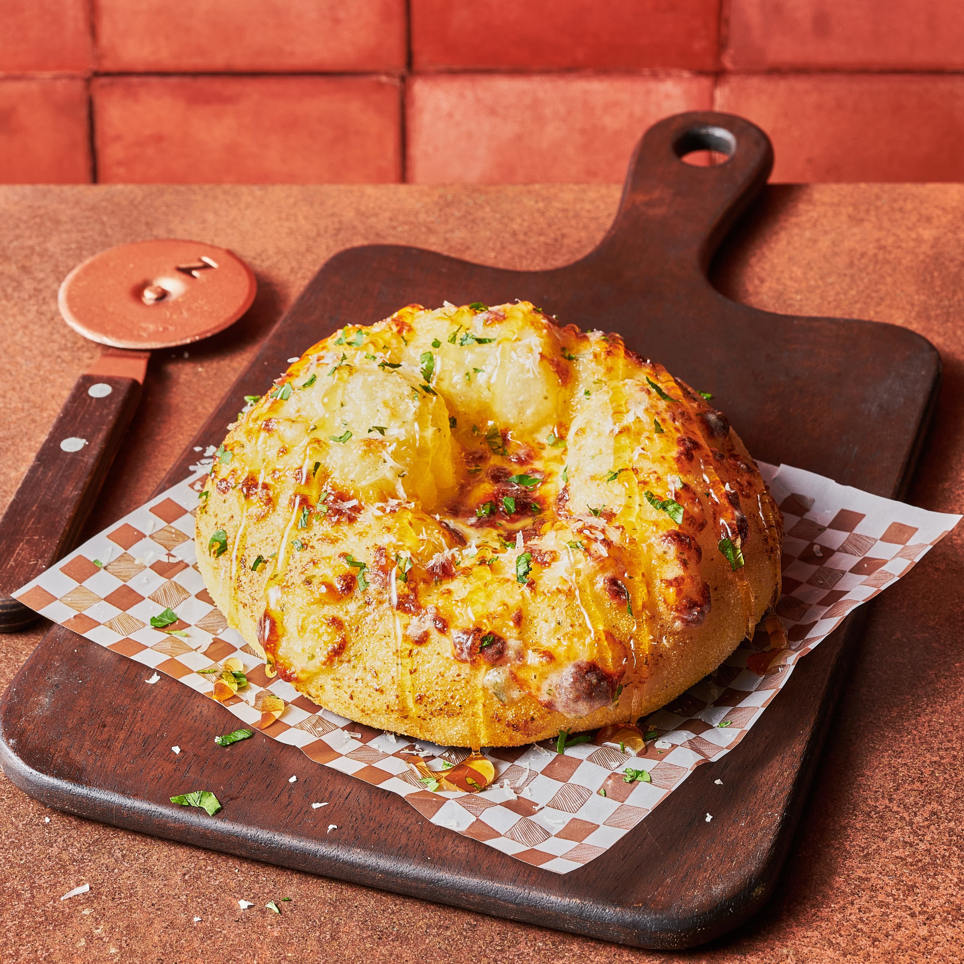 Garlic & Mozzarella Bombe
