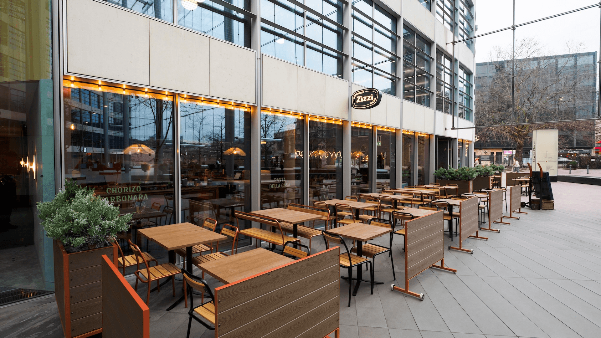 Zizzi Tower Hill Website Header 15