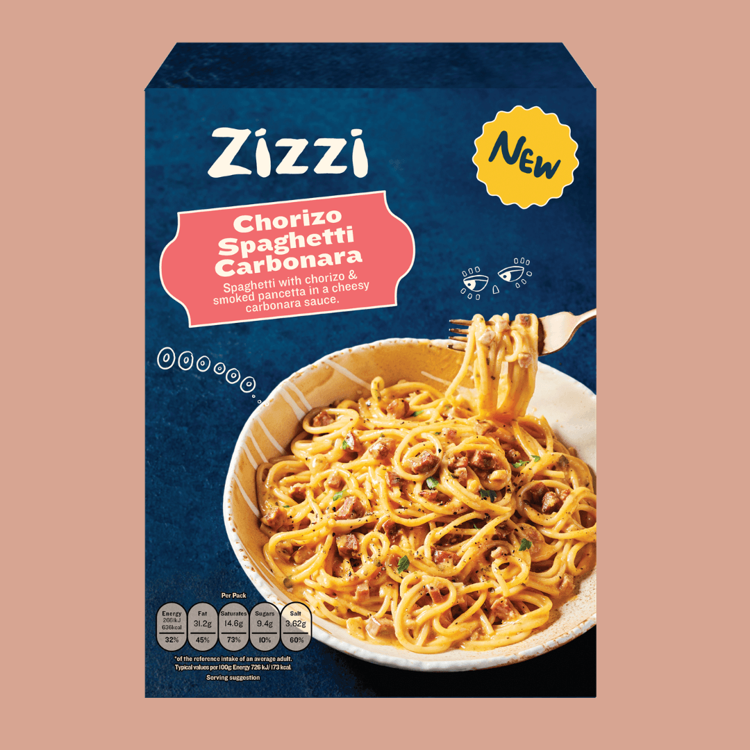 Chorizo Spaghetti Carbonara product shot