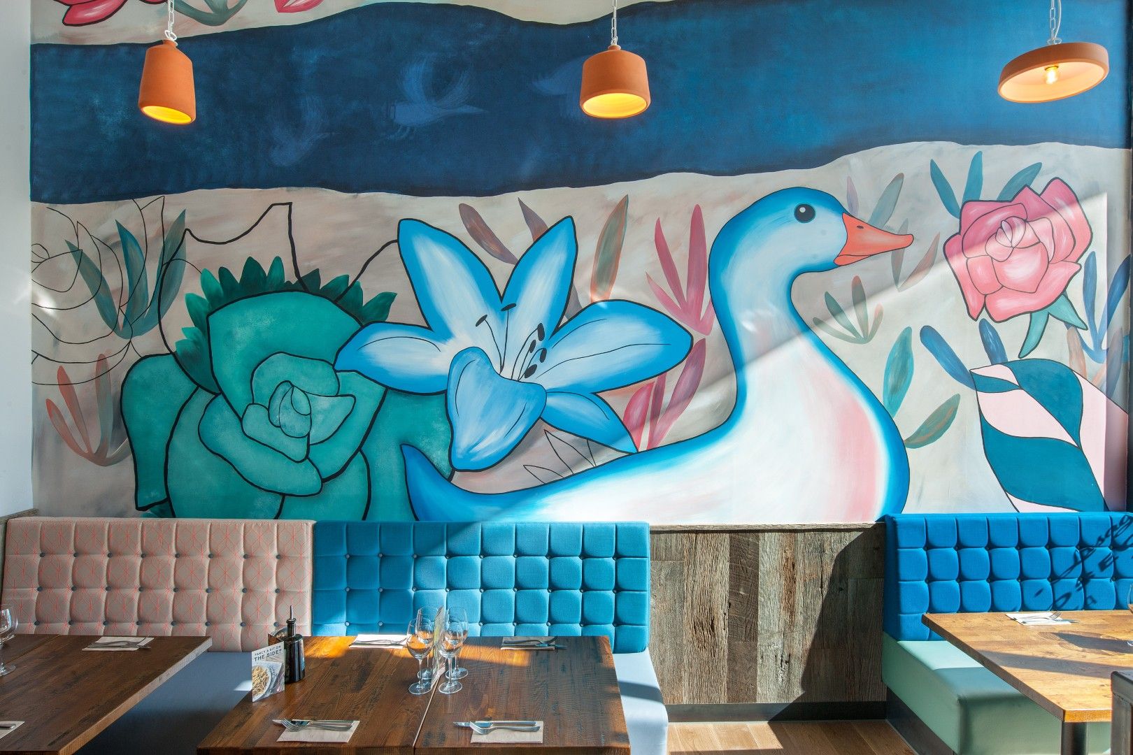 Art wall Zizzi Aylesbury 