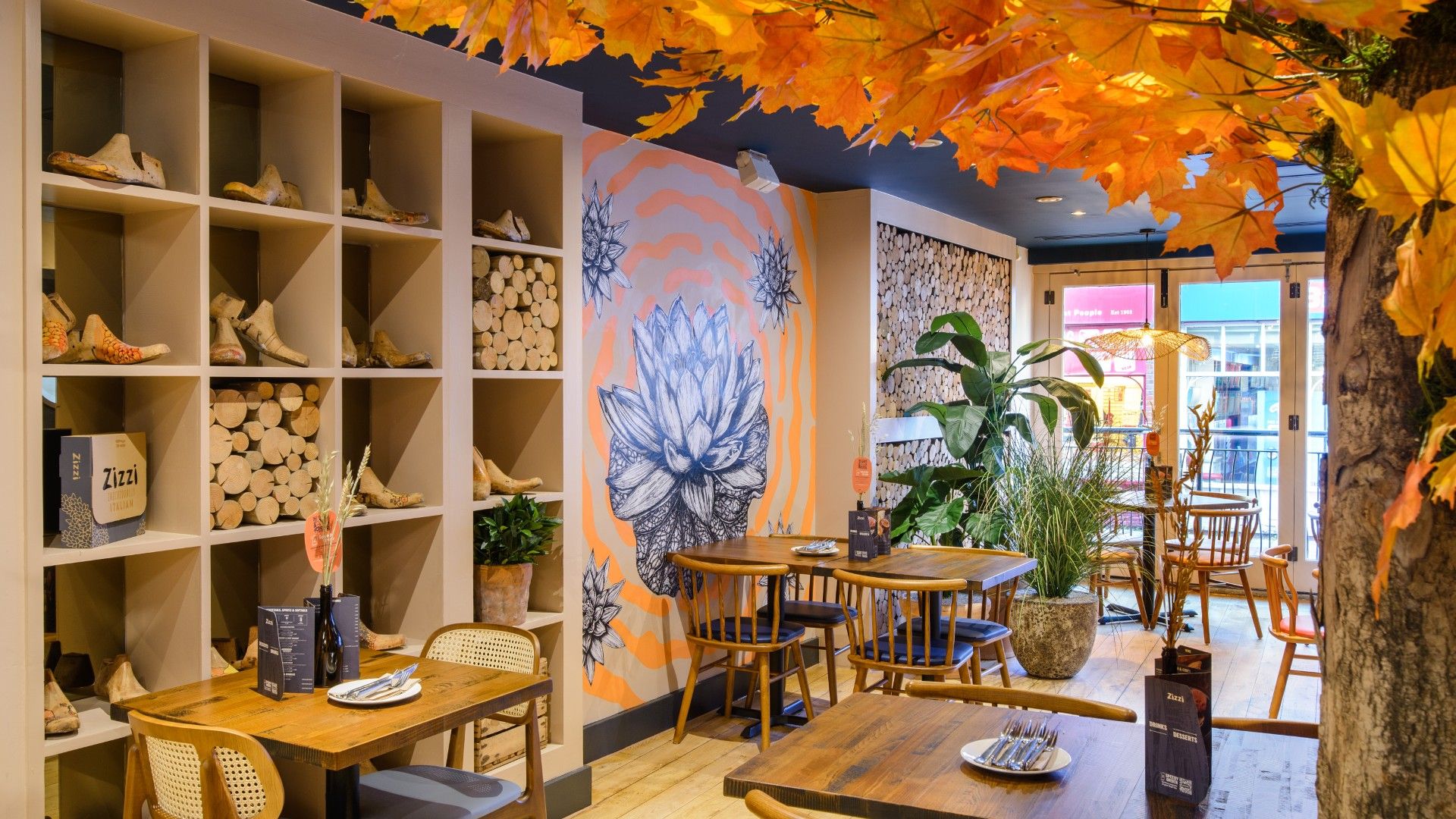 Tables and chairs Zizzi Basingstoke 