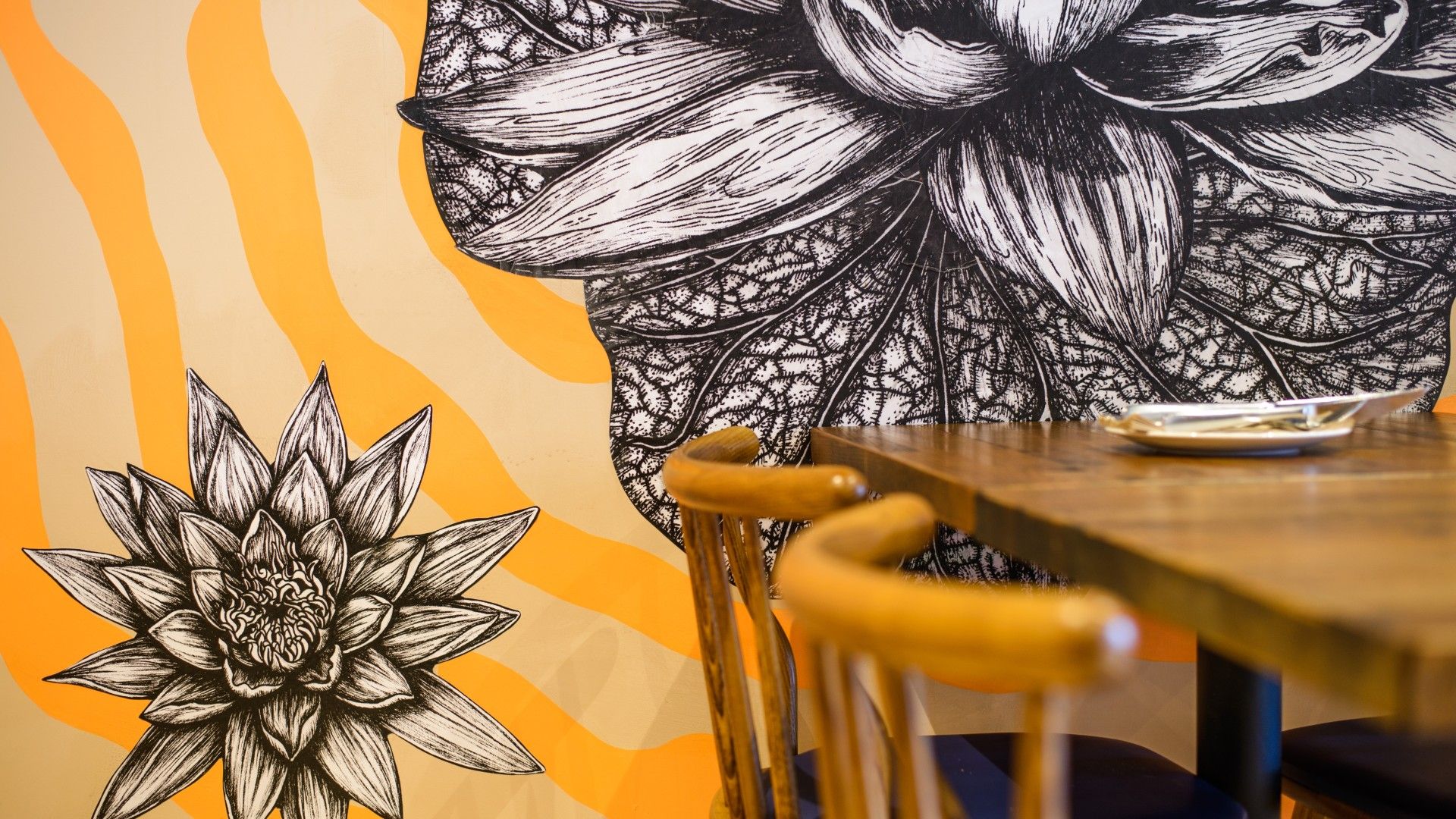 Art wall Zizzi Basingstoke 