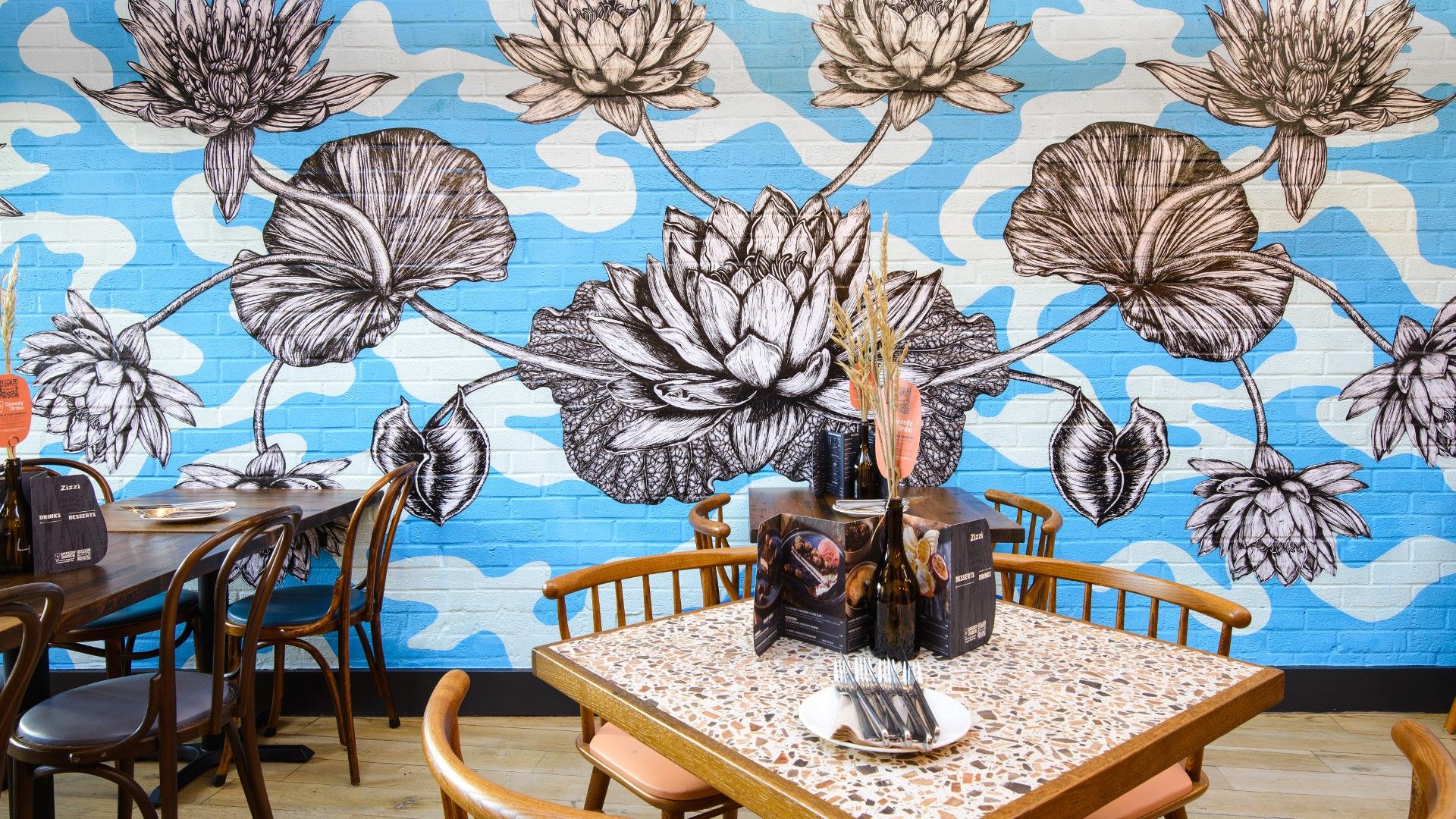 Art wall Zizzi Basingstoke 