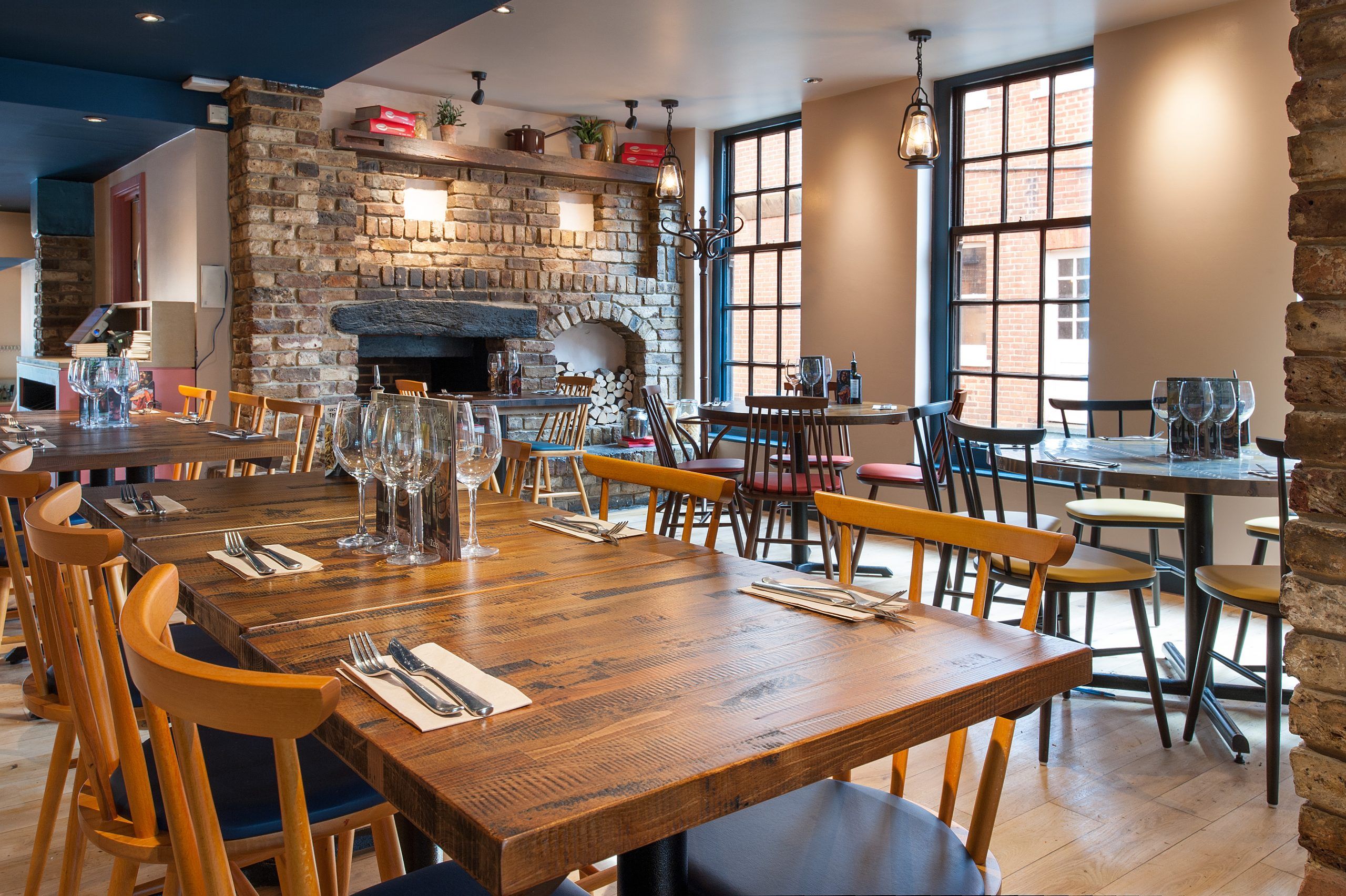 Zizzi Chislehurst interiors 