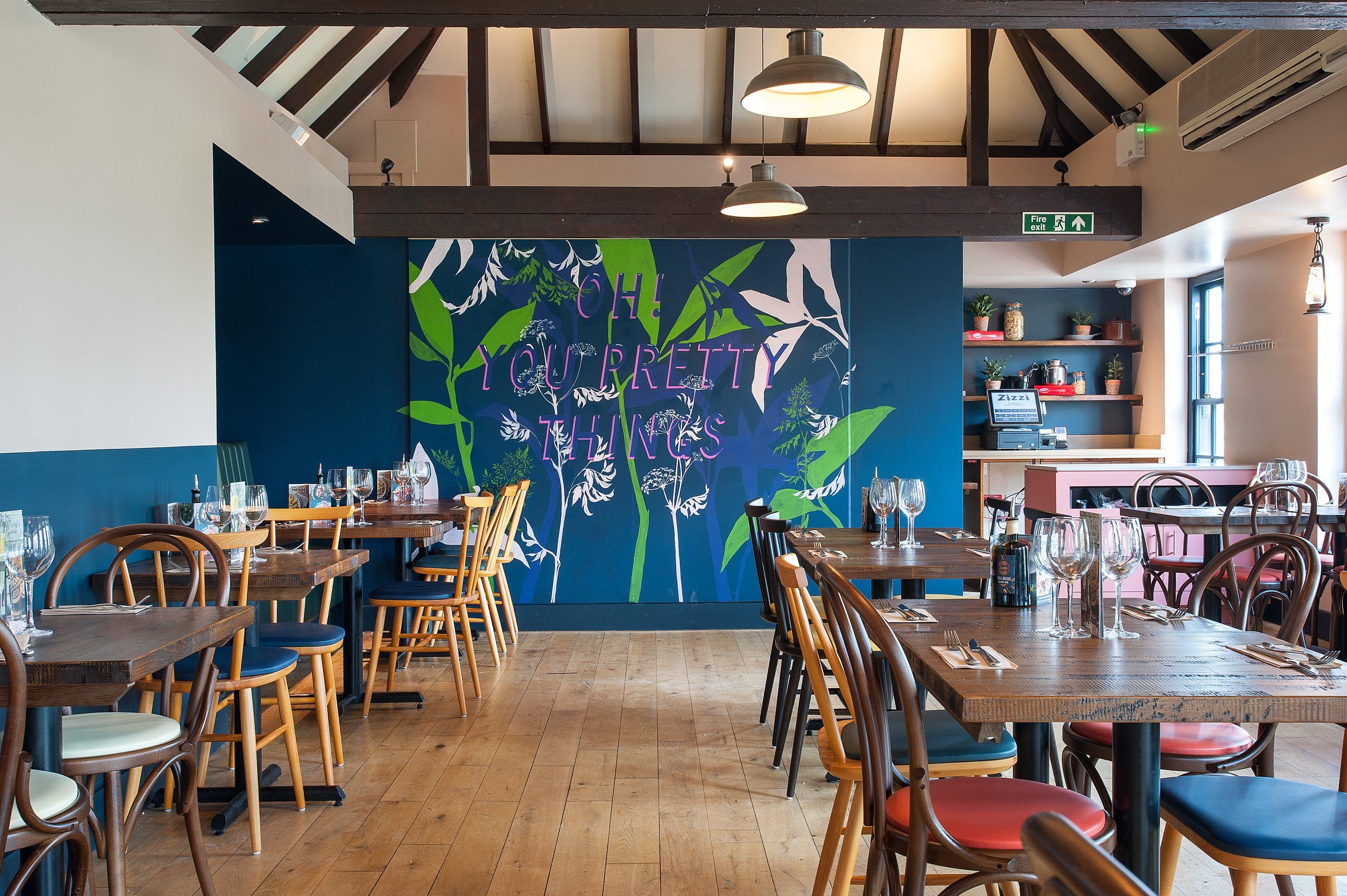 Zizzi Chislehurst interiors 