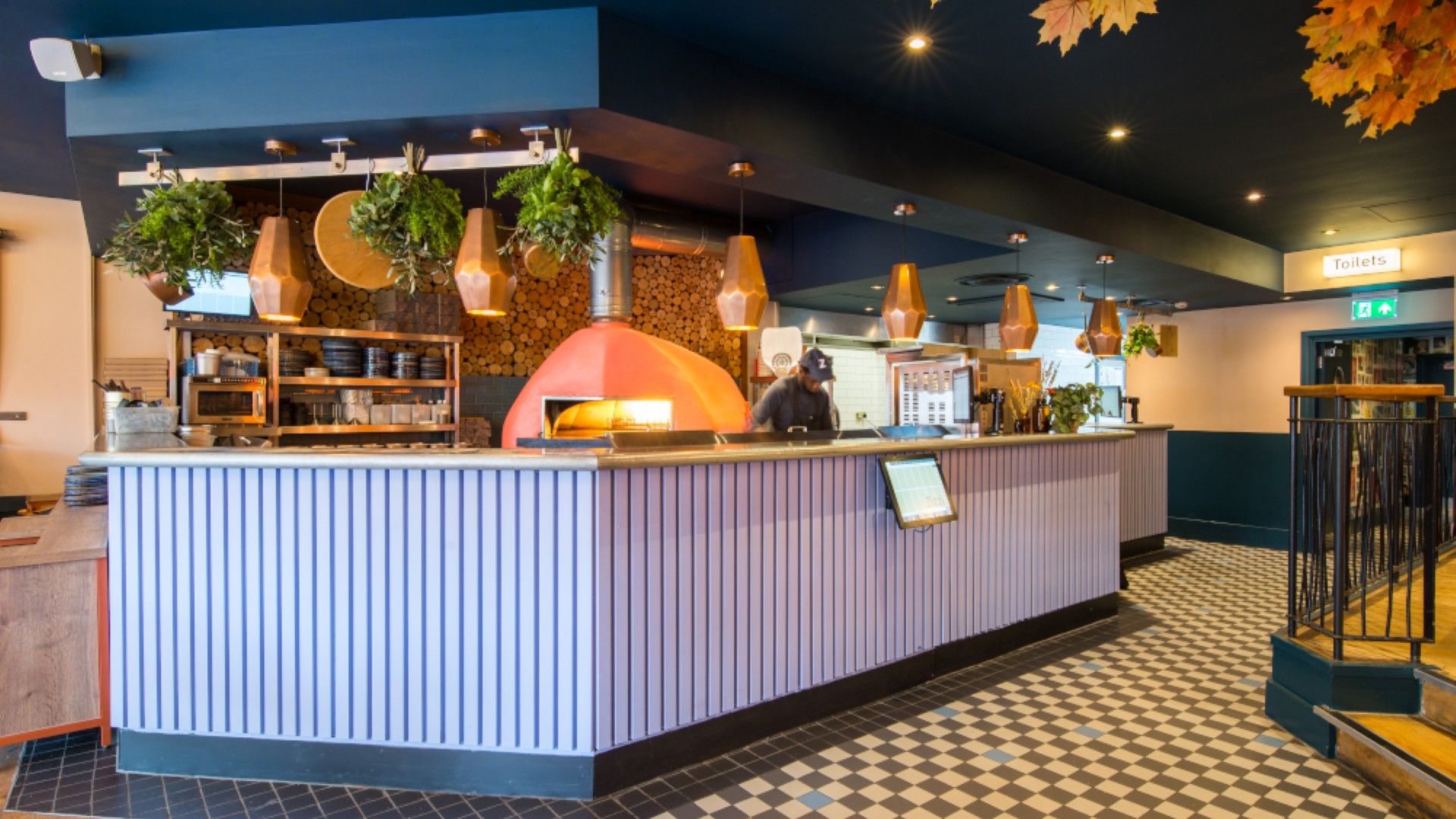 Pizza oven Zizzi Birmingham Mailbox 