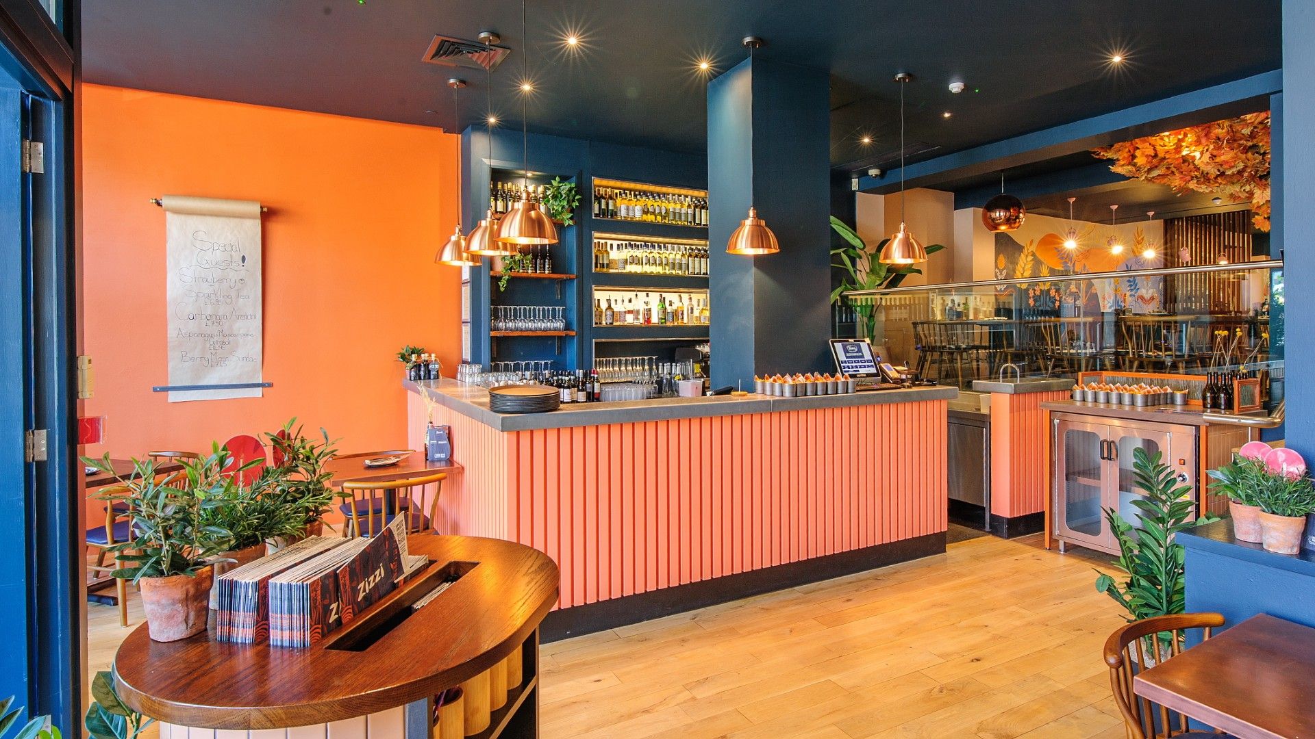 View of Bar Zizzi Market Harborough 