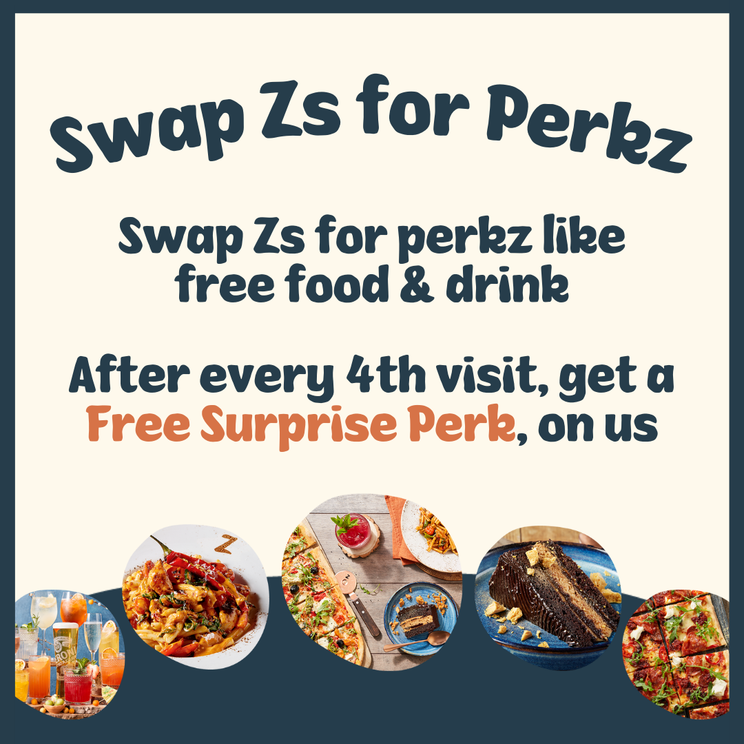 Swap Zs for Perkz - Infographic 