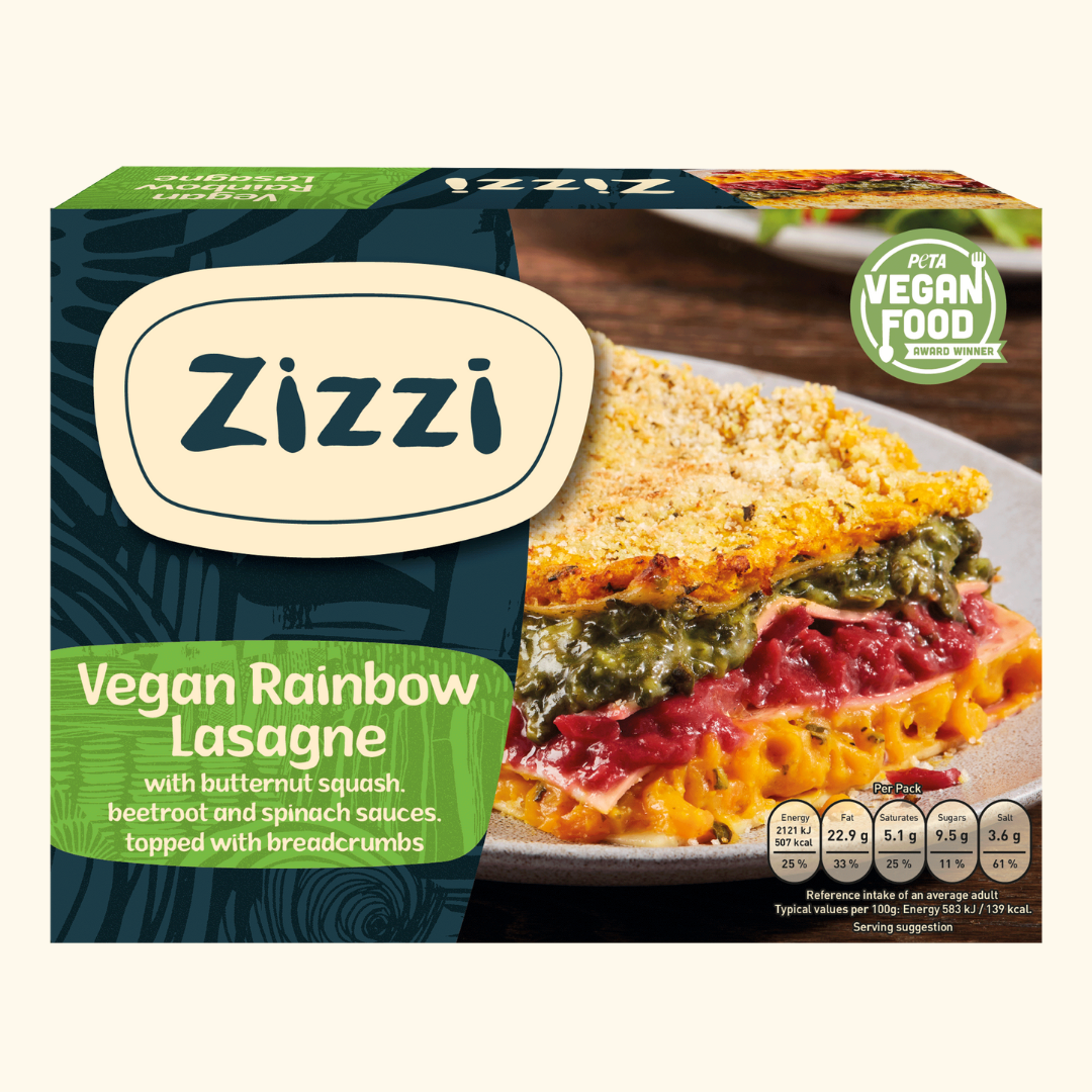 Vegan Rainbow Lasagne Retail 