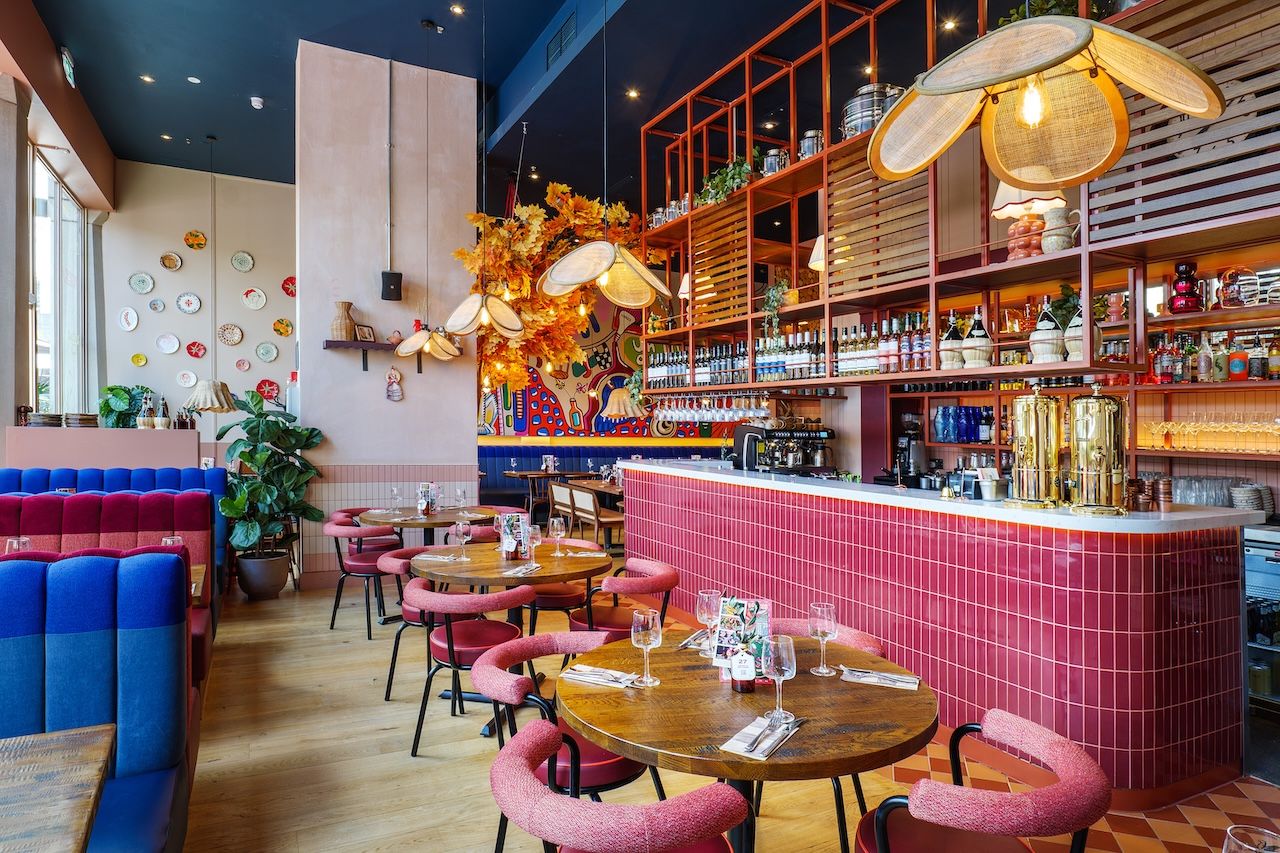 Zizzi Paddington interiors 