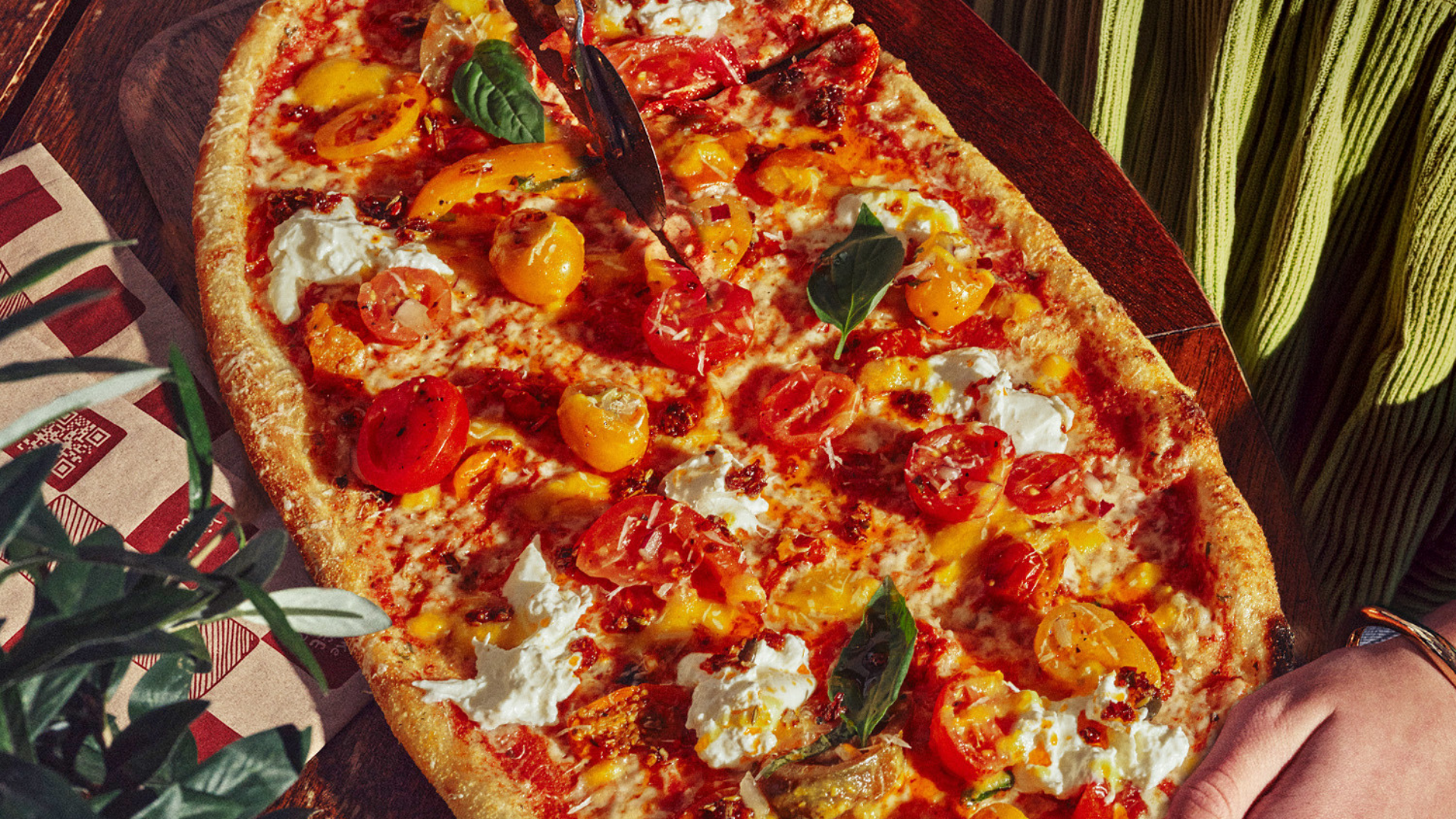 Quattro Pomodoro Rustica Pizza