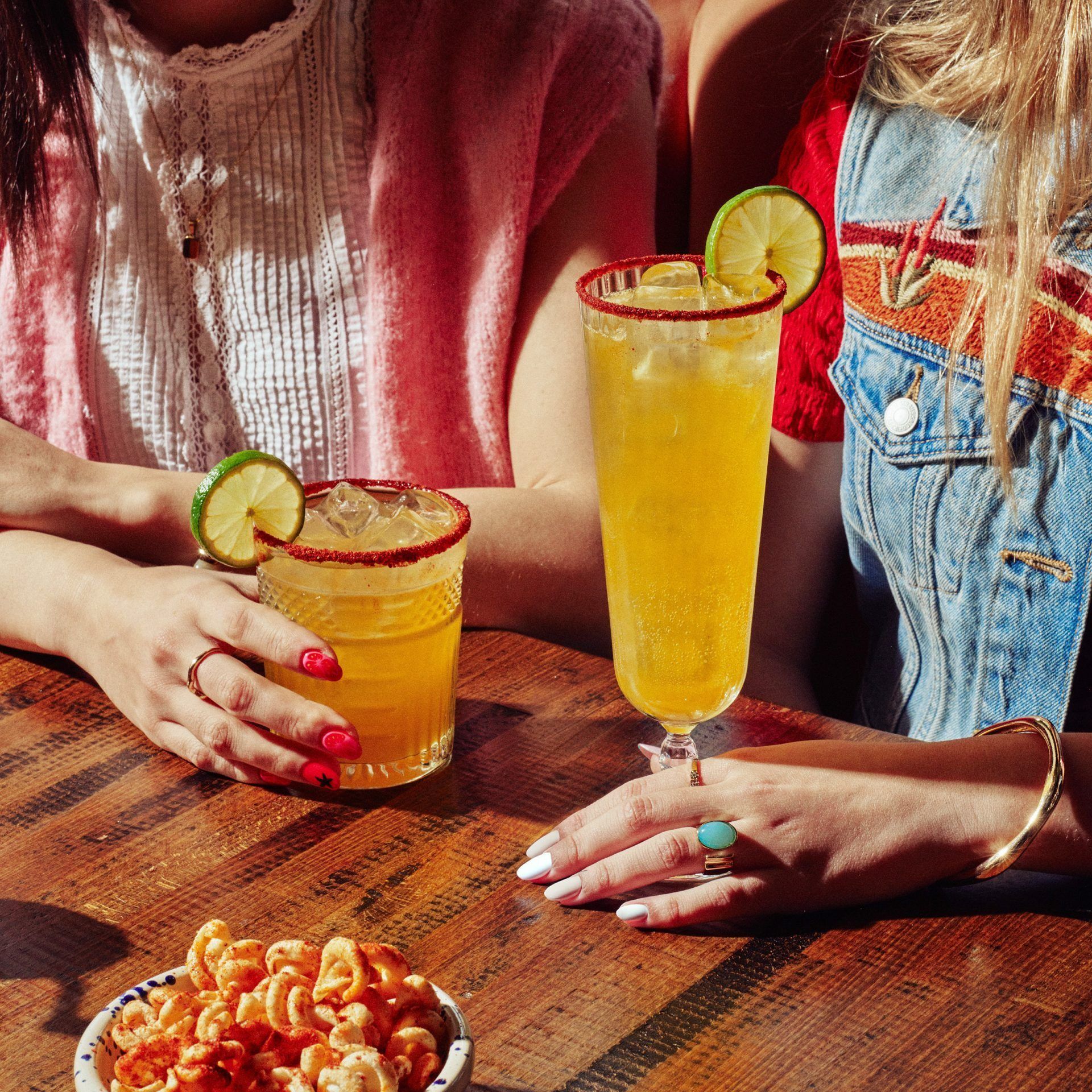 Mango Mocktail and Cocktail 